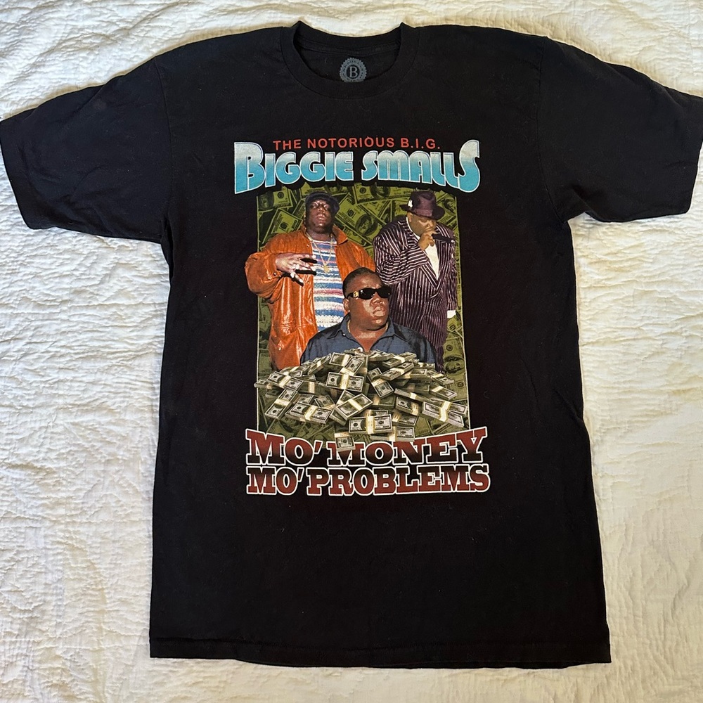 Notorious Big Biggie Smalls Graphic Tee Shirt Bro… - image 1
